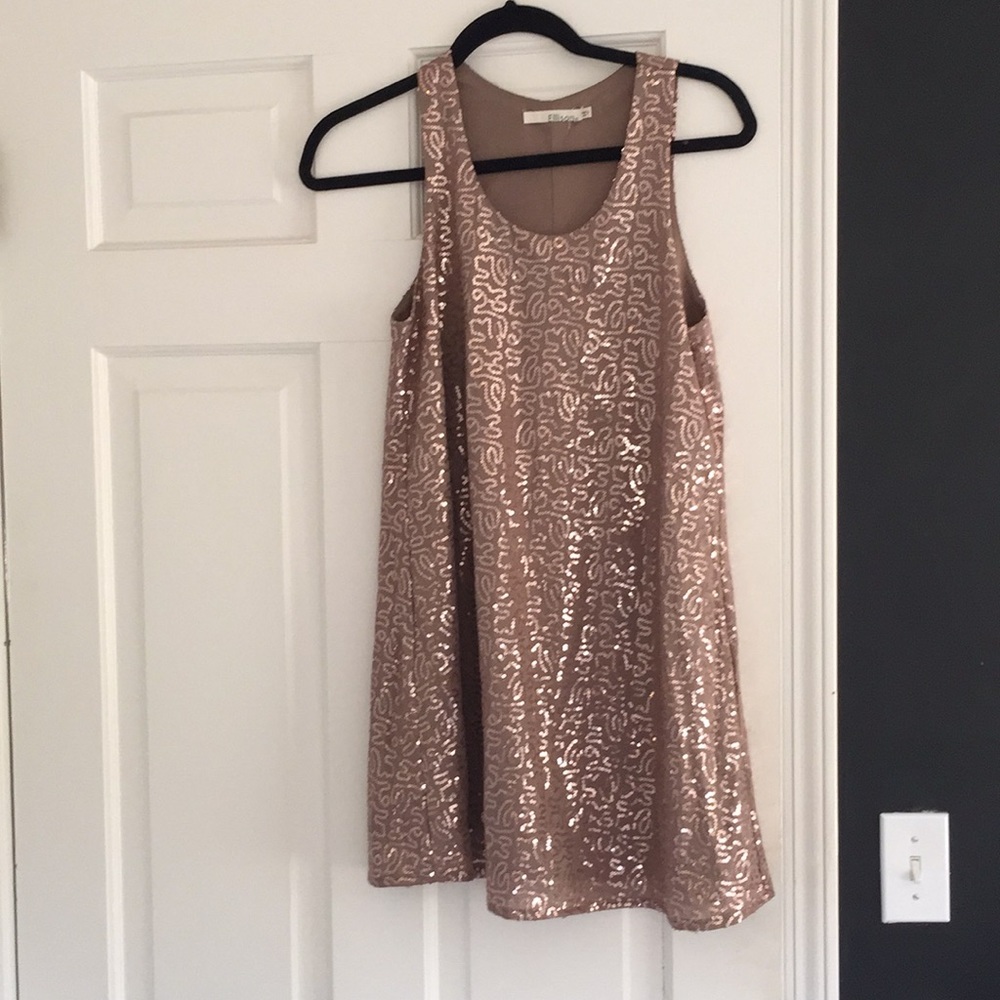 STUNNING bronze dress